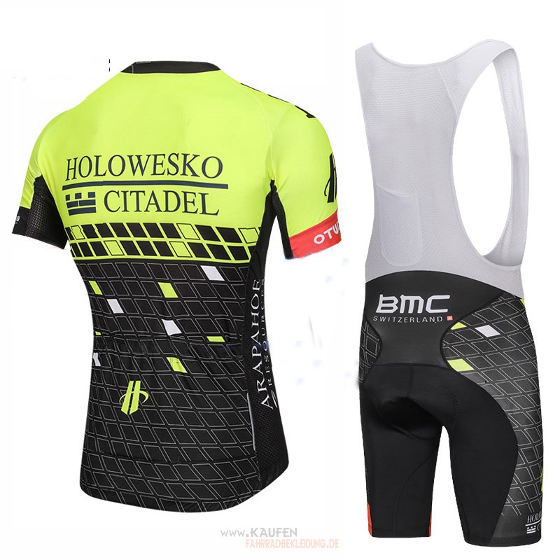 Maglia Holowesko Citadel Kurzarmtrikot 2018 Und Kurze Tragerhose 2018 Grun Undshwarz